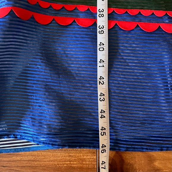 Anthropologie Diane Graphic Striped Midi Dress XS New - Picture 10 of 16